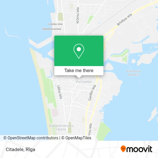 Citadele map