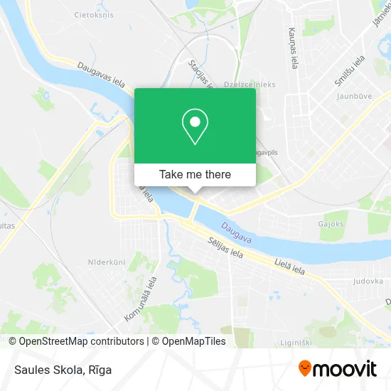 Saules Skola map