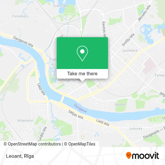 Leoant map