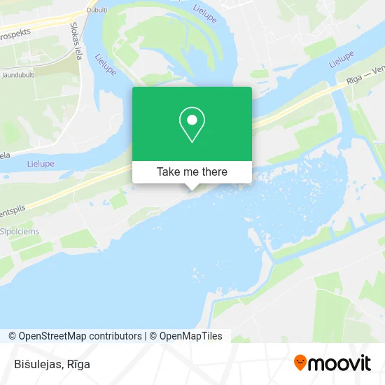 Bišulejas map
