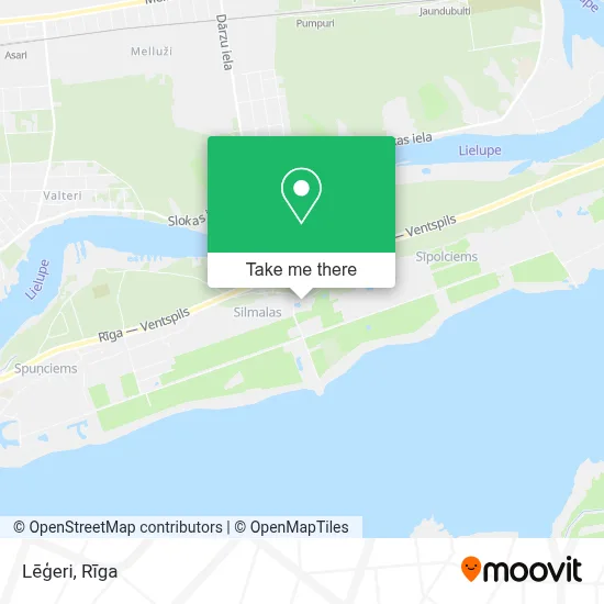 Lēģeri map