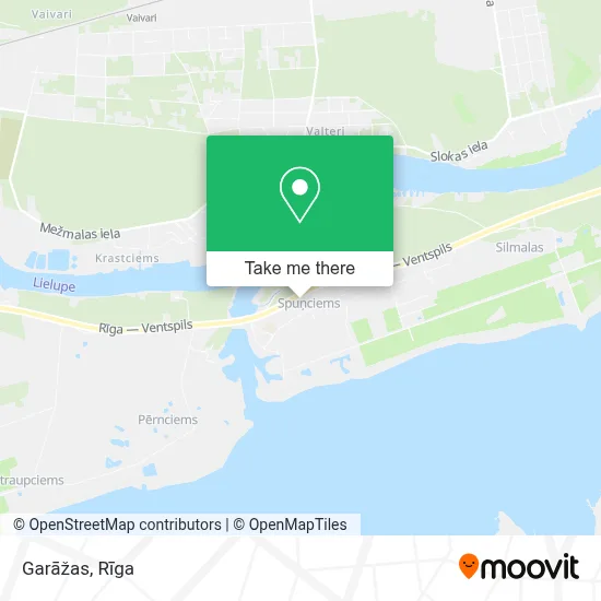Garāžas map