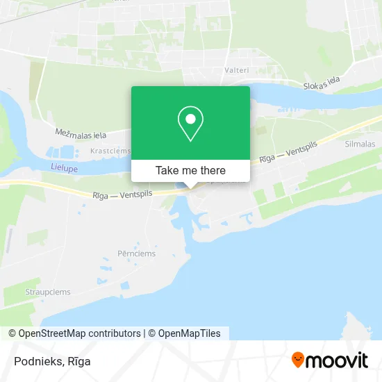 Podnieks map