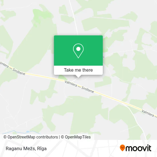 Raganu Mežs map