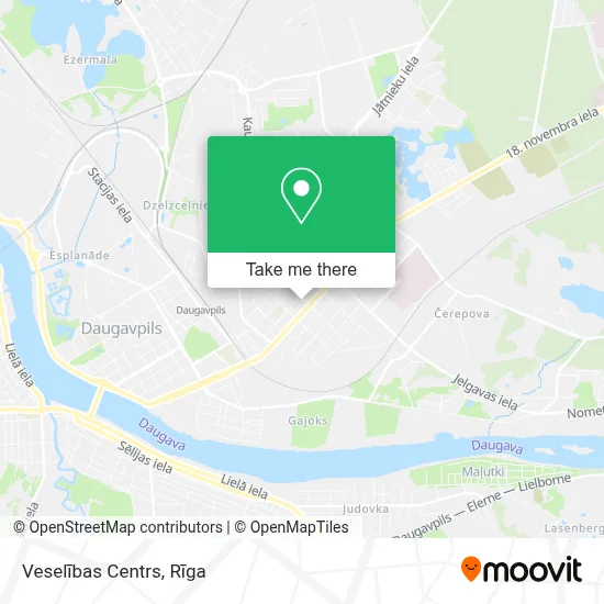 Veselības Centrs map