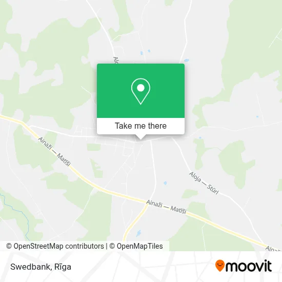 Swedbank map