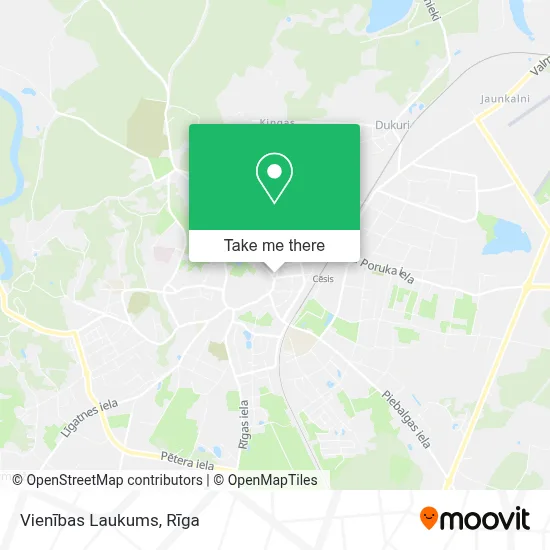 Vienības Laukums map