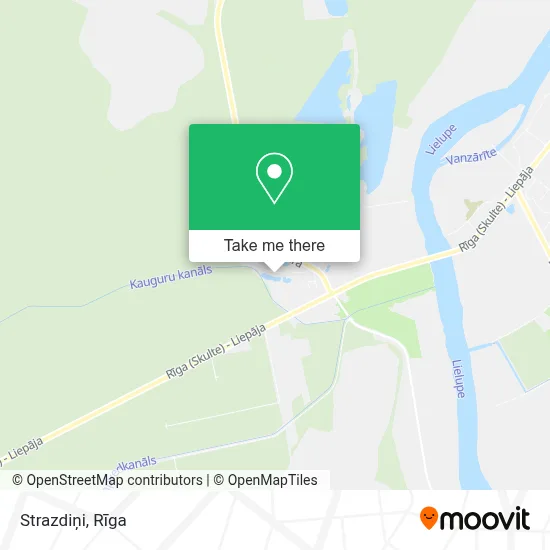 Strazdiņi map