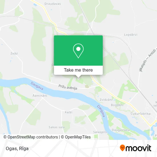 Ogas map