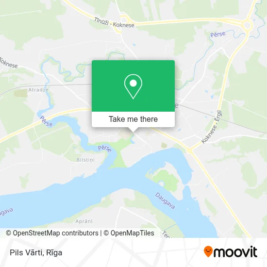 Pils Vārti map