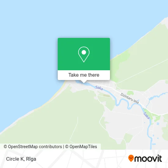 Circle K map