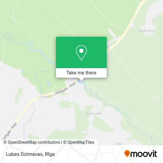 Lubes Dzirnavas map