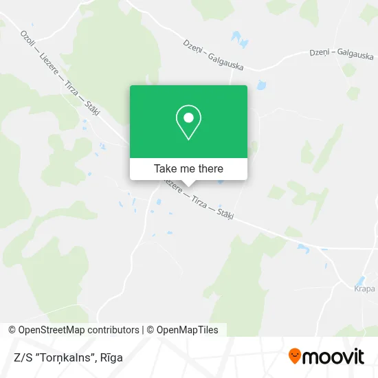 Z/S ”Torņkalns” map