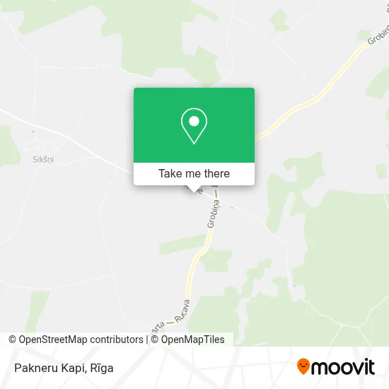 Pakneru Kapi map