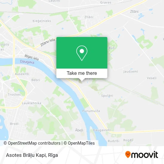 Asotes Brāļu Kapi map