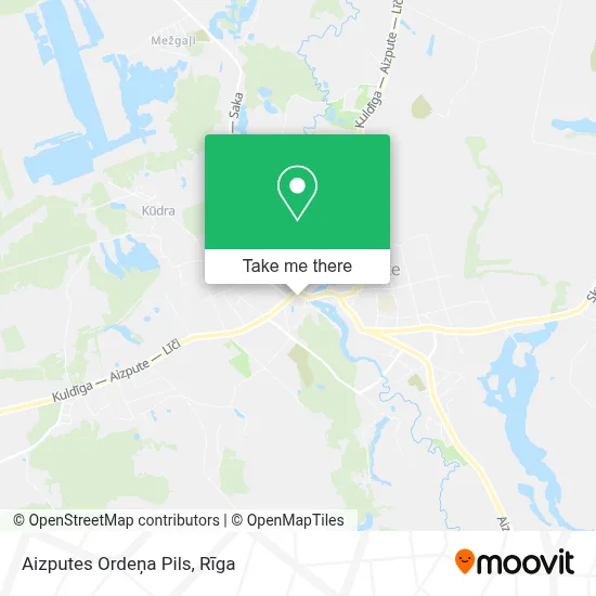 Aizputes Ordeņa Pils map