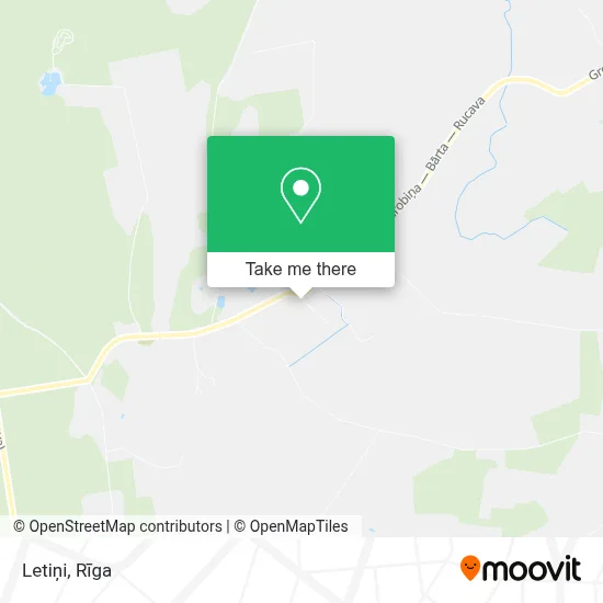 Letiņi map