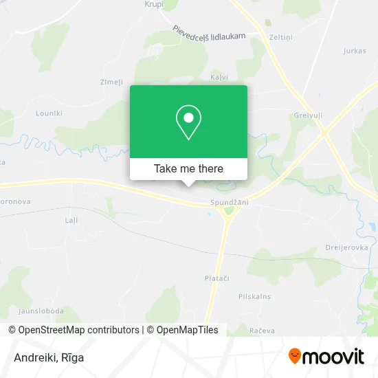 Andreiki map