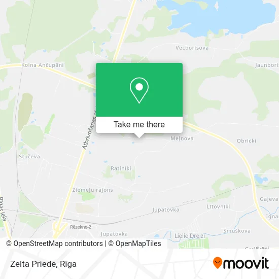 Zelta Priede map