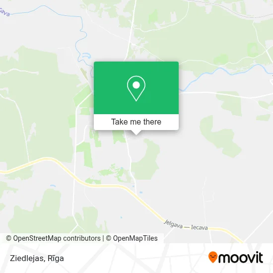 Ziedlejas map