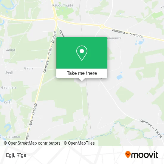 Egļi map