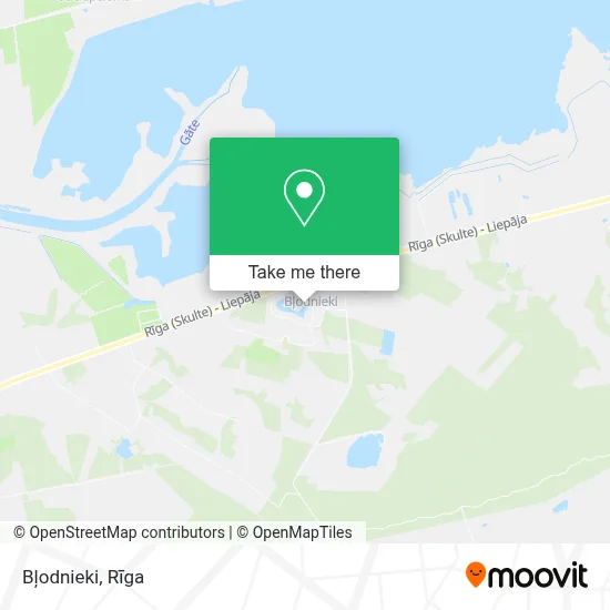 Bļodnieki map