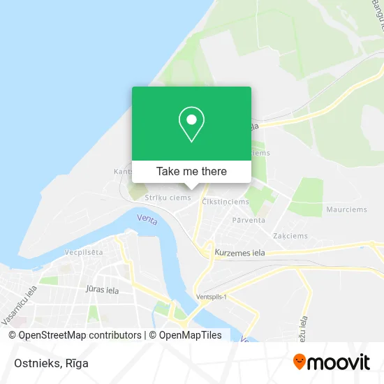 Ostnieks map
