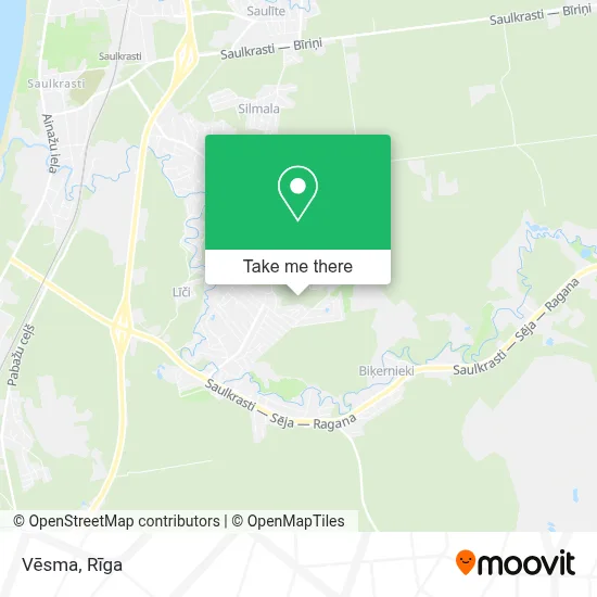 Vēsma map