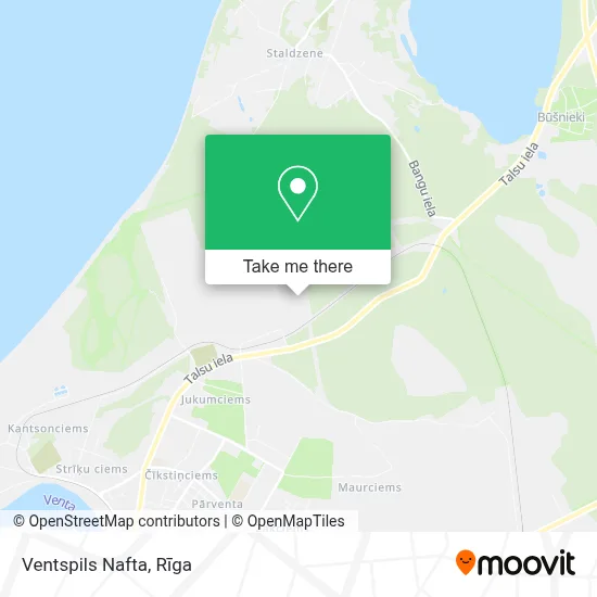 Ventspils Nafta map