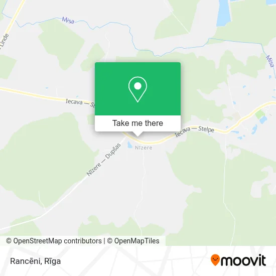 Rancēni map