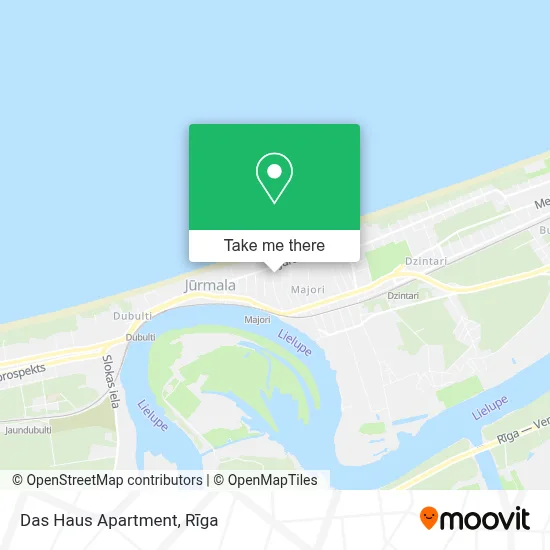 Das Haus Apartment map