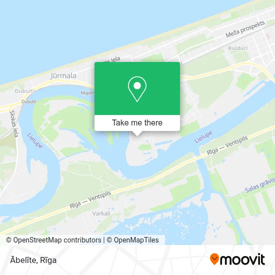 Ābelīte map