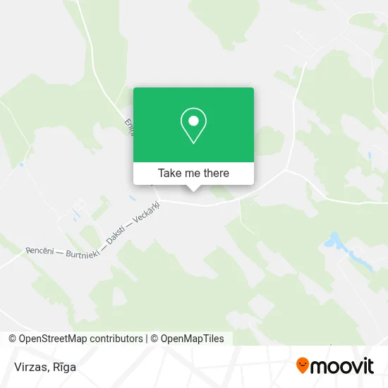 Virzas map