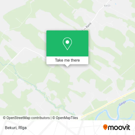 Bekuri map