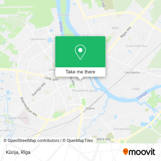 Kūrija map