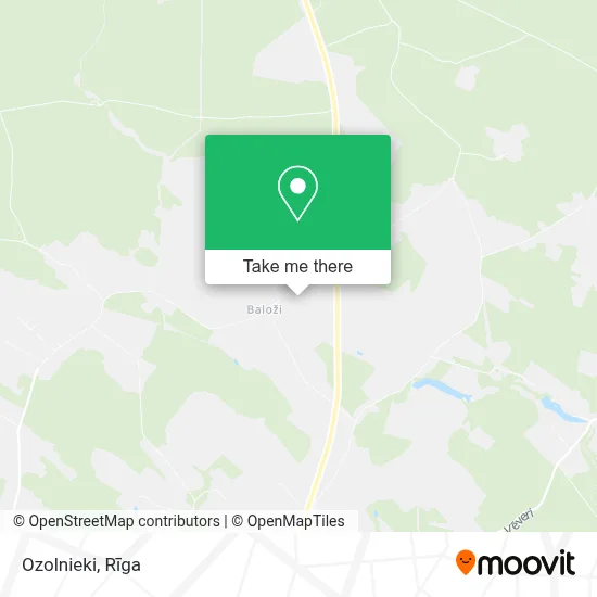 Ozolnieki map