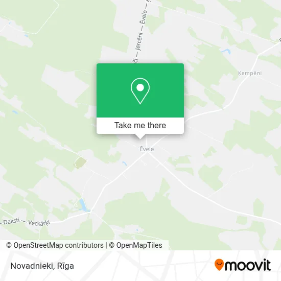 Novadnieki map