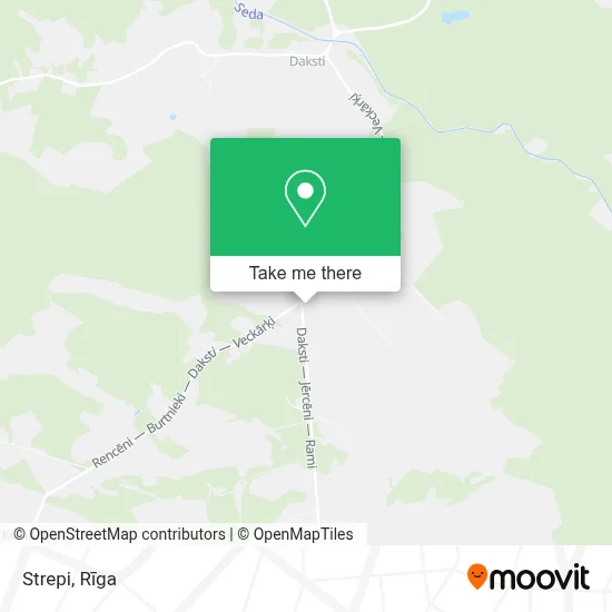 Strepi map