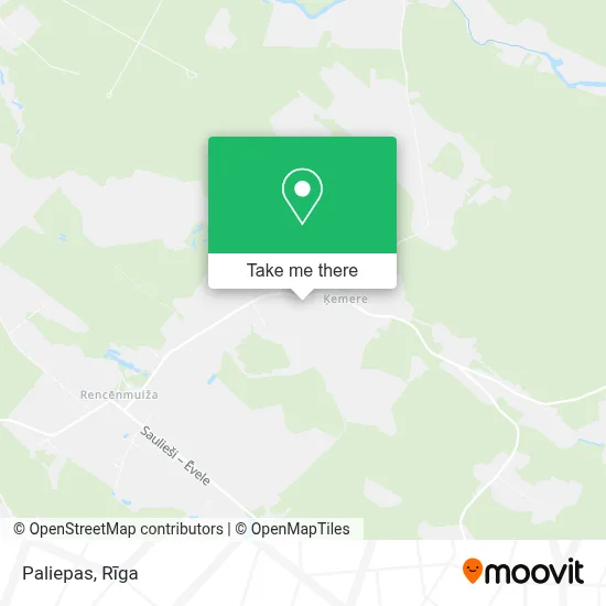 Paliepas map