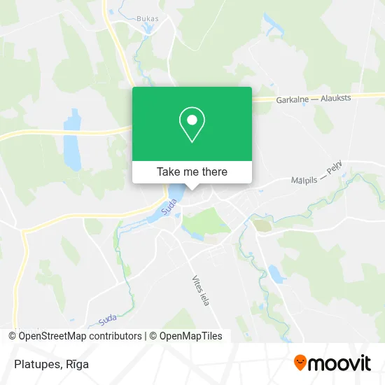 Platupes map