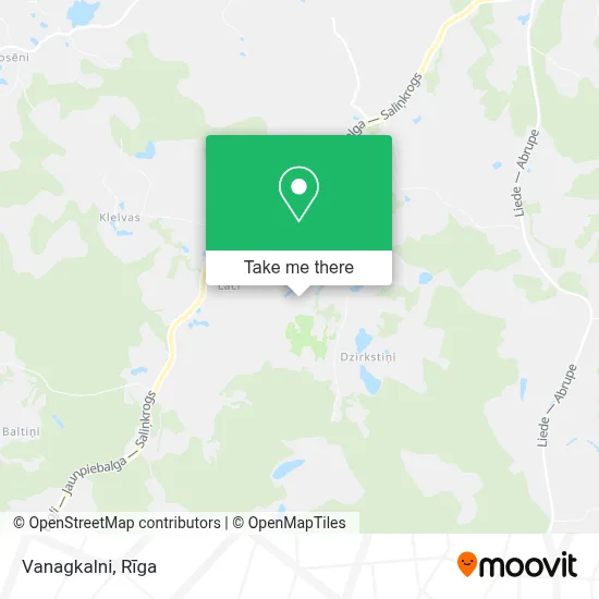 Vanagkalni map