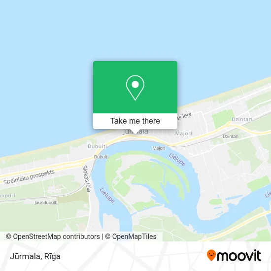 Jūrmala map