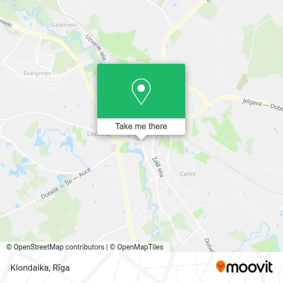Klondaika map