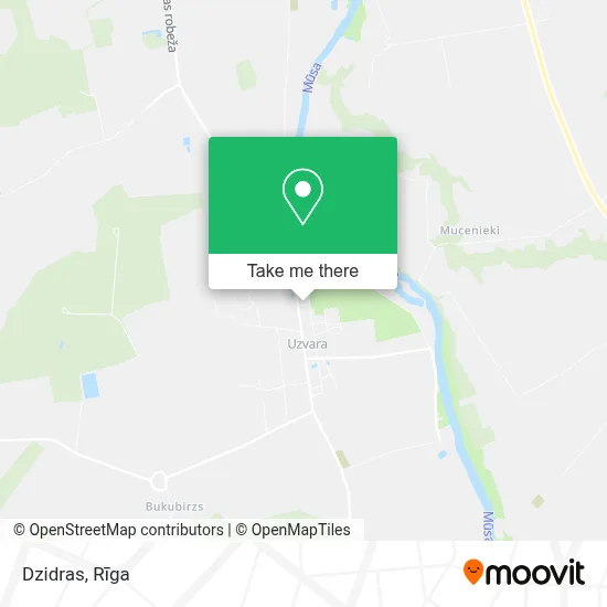 Dzidras map