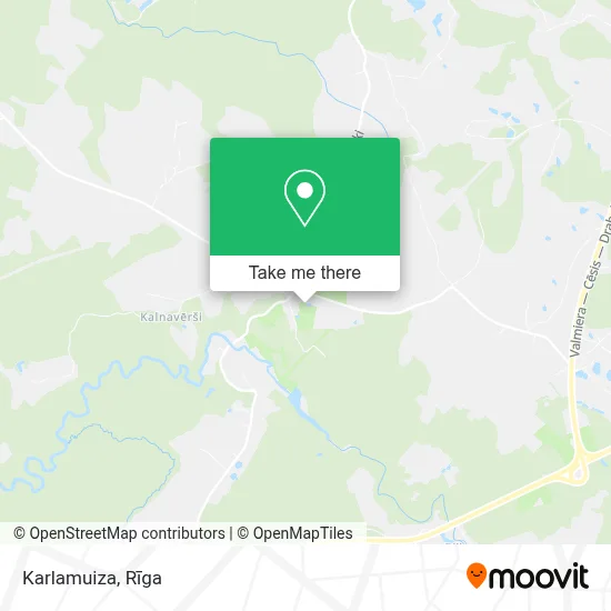 Karlamuiza map