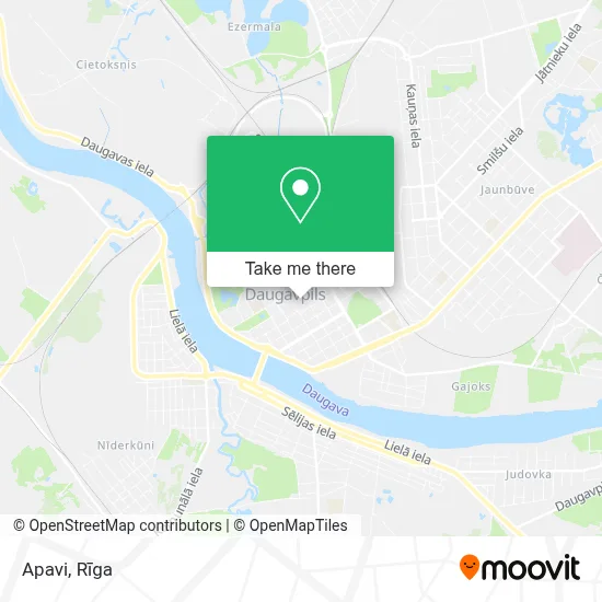 Apavi map