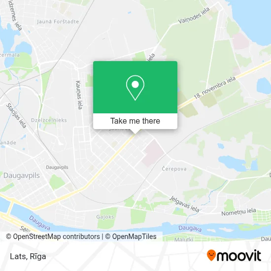 Lats map