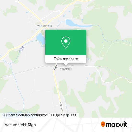 Vecumnieki map