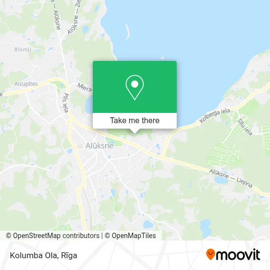 Kolumba Ola map