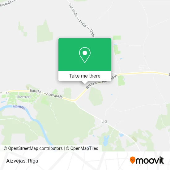 Aizvējas map